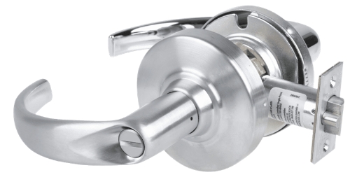 Picture of Schlage ALX40 SPA Grade 2 Privacy Cylindrical Lock with Field Selectable Vandlgard, Sparta Lever