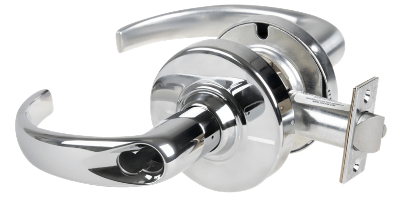Picture of Schlage ALX50B SPA Grade 2 Office Cylindrical Lock with Field Selectable Vandlgard, Sparta Lever, SFIC Less Core