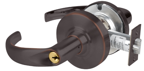 Picture of Schlage ALX50P SPA Grade 2 Office Cylindrical Lock with Field Selectable Vandlgard, Sparta Lever, Conventional Cylinder, Keyed 5