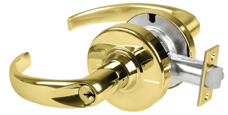 Picture of Schlage ALX70P SPA Grade 2 Classroom Cylindrical Lock with Field Selectable Vandlgard, Sparta Lever, Conventional Cylinder - keyed 5