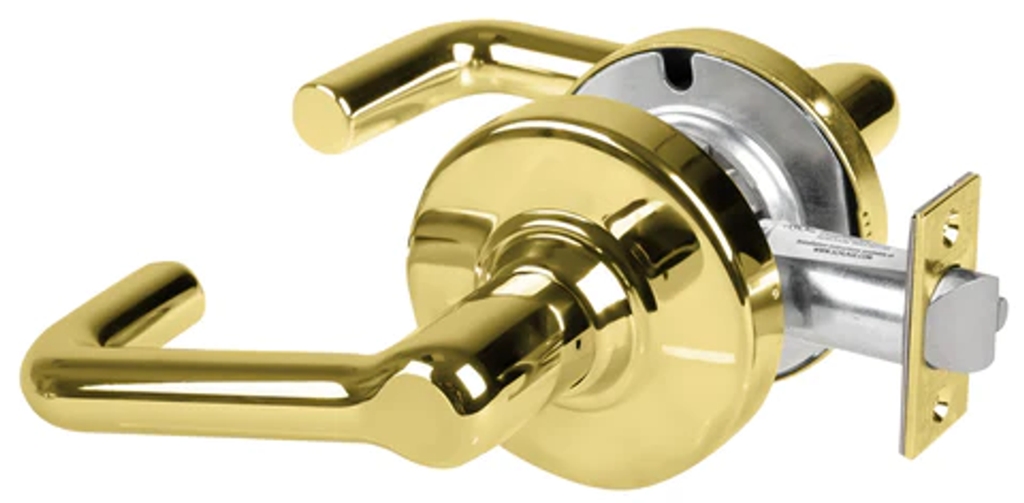 Picture of Schlage ALX10 TLR Grade 2 Passage Cylindrical Lock with Field Selectable Vandlgard, Tubular Lever