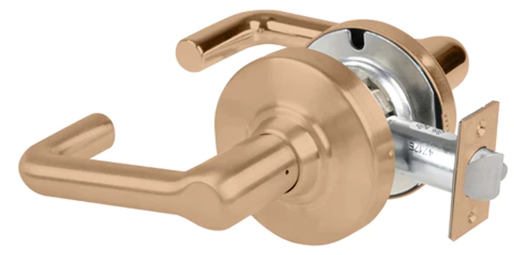 Picture of Schlage ALX10 TLR Grade 2 Passage Cylindrical Lock with Field Selectable Vandlgard, Tubular Lever