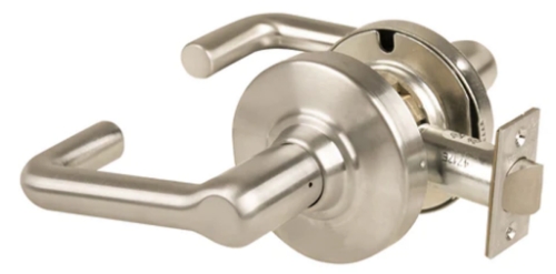 Picture of Schlage ALX10 TLR Grade 2 Passage Cylindrical Lock with Field Selectable Vandlgard, Tubular Lever