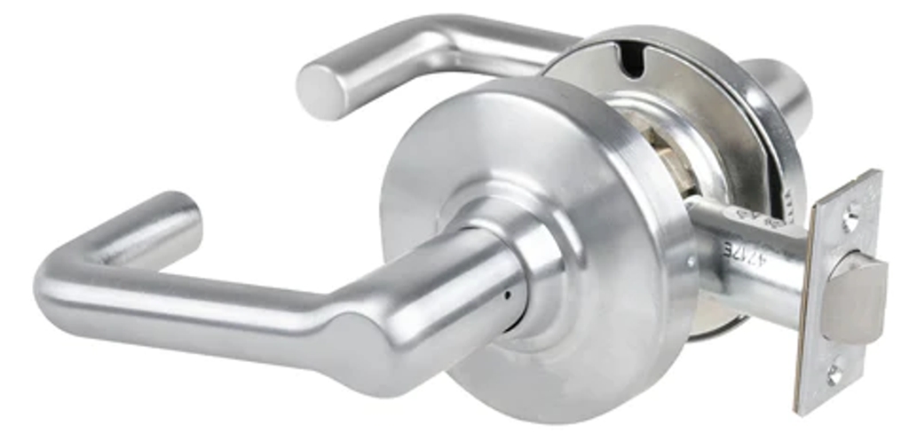 Picture of Schlage ALX10 TLR Grade 2 Passage Cylindrical Lock with Field Selectable Vandlgard, Tubular Lever