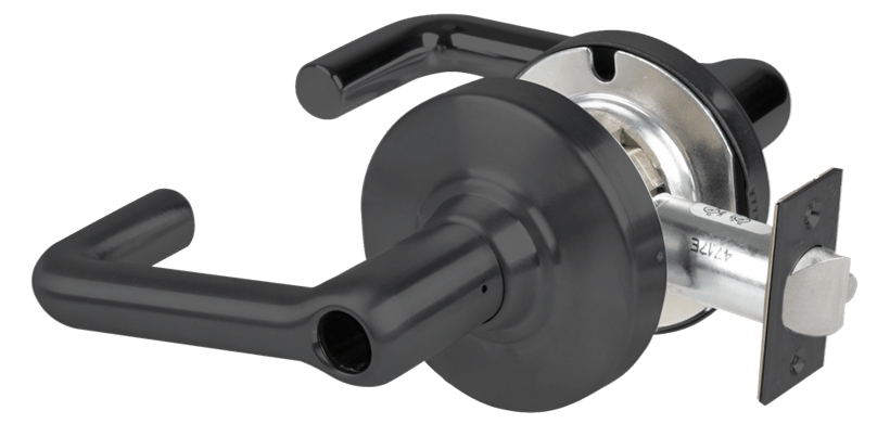 Picture of Schlage ALX50L TLR Grade 2 Office Cylindrical Lock with Field Selectable Vandlgard, Tubular Lever, Conventional Less Cylinder