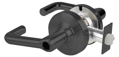 Picture of Schlage ALX50L TLR Grade 2 Office Cylindrical Lock with Field Selectable Vandlgard, Tubular Lever, Conventional Less Cylinder