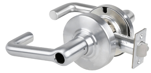 Picture of Schlage ALX50L TLR Grade 2 Office Cylindrical Lock with Field Selectable Vandlgard, Tubular Lever, Conventional Less Cylinder