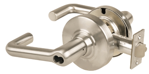 Picture of Schlage ALX53J TLR Grade 2 Entrance Cylindrical Lock with Field Selectable Vandlgard, Tubular Lever, FSIC Less Core
