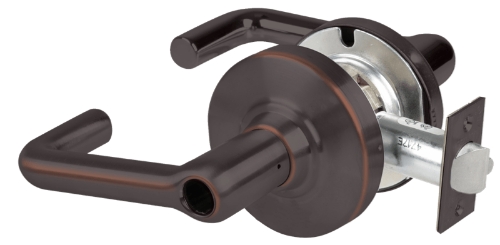 Picture of Schlage ALX80L TLR Grade 2 Storeroom Cylindrical Lock with Field Selectable Vandlgard, Tubular Lever, Conventional Less Cylinder