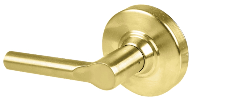 Picture of Schlage ALX170 BRW Grade 2 Dummy Cylindrical Lock with Field Selectable Vandlgard, Broadway Lever