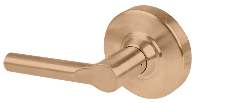 Picture of Schlage ALX172 BRW Grade 2 Double Dummy Cylindrical Lock with Field Selectable Vandlgard, Broadway Lever