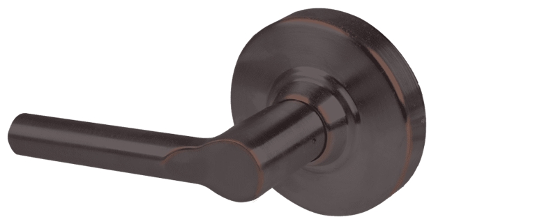 Picture of Schlage ALX172 BRW Grade 2 Double Dummy Cylindrical Lock with Field Selectable Vandlgard, Broadway Lever