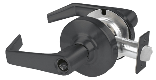 Picture of Schlage ALX70L SAT Grade 2 Classroom Cylindrical Lock with Field Selectable Vandlgard, Saturn Lever, Conventional Less Cylinder