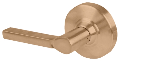 Picture of Schlage ALX170 LAT Grade 2 Dummy Cylindrical Lock with Field Selectable Vandlgard, Latitude Lever