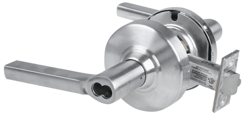 Picture of Schlage ALX50B LAT Grade 2 Office Cylindrical Lock with Field Selectable Vandlgard, Latitude Lever, SFIC Less Core