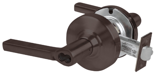 Picture of Schlage ALX50J LAT Grade 2 Office Cylindrical Lock with Field Selectable Vandlgard, Latitude Lever, FSIC Less Core