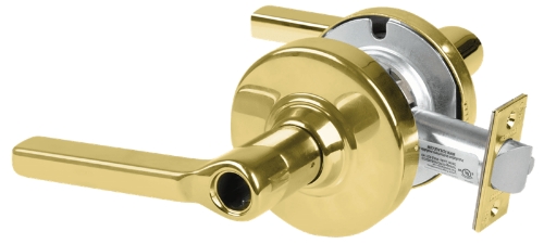 Picture of Schlage ALX50L LAT Grade 2 Office Cylindrical Lock with Field Selectable Vandlgard, Latitude Lever, Conventional Less Cylinder