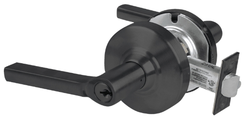 Picture of Schlage ALX50P LAT Grade 2 Office Cylindrical Lock with Field Selectable Vandlgard, Latitude Lever, Conventional Cylinder, Keyed 5