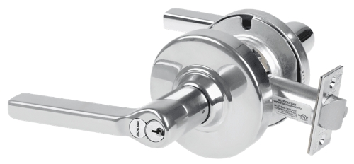 Picture of Schlage ALX50R LAT Grade 2 Office Cylindrical Lock with Field Selectable Vandlgard, Latitude Lever, FSIC Core