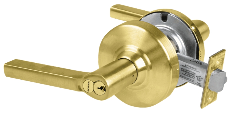 Picture of Schlage ALX53R LAT Grade 2 Entrance Cylindrical Lock with Field Selectable Vandlgard, Latitude Lever, FSIC Core