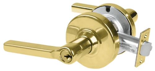 Picture of Schlage ALX70P LAT Grade 2 Classroom Cylindrical Lock with Field Selectable Vandlgard, Latitude Lever, Conventional Cylinder, Keyed 5