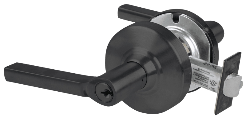 Picture of Schlage ALX70P LAT Grade 2 Classroom Cylindrical Lock with Field Selectable Vandlgard, Latitude Lever, Conventional Cylinder, Keyed 5