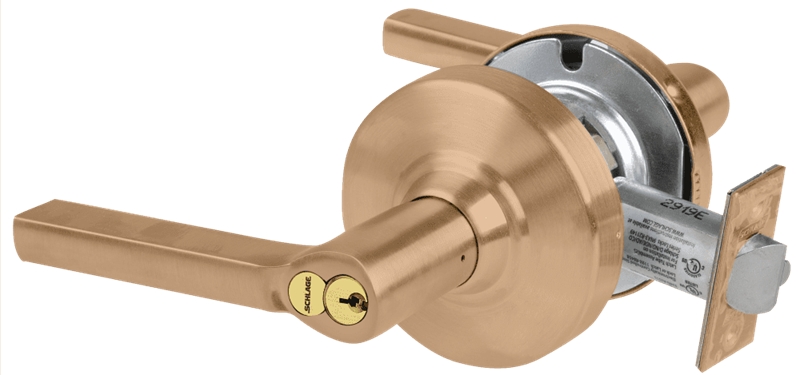 Picture of Schlage ALX70R LAT Grade 2 Classroom Cylindrical Lock with Field Selectable Vandlgard, Latitude Lever, FSIC Core