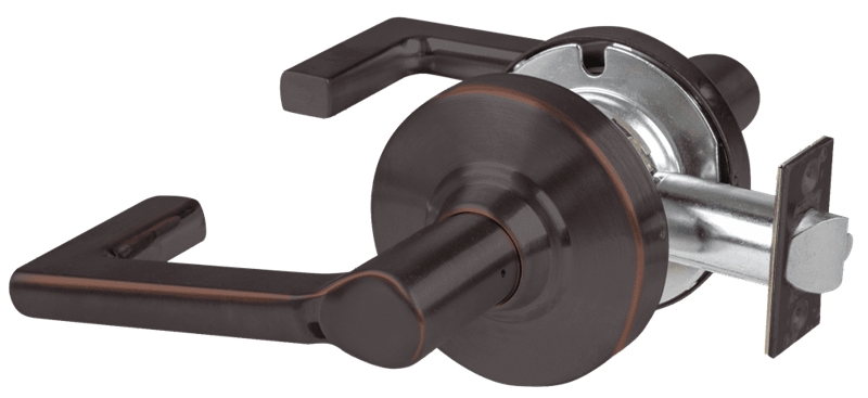 Picture of Schlage ALX10 LON Grade 2 Passage Cylindrical Lock with Field Selectable Vandlgard, Longitude Lever, Non-Keyed