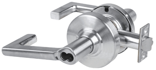 Picture of Schlage ALX50J LON Grade 2 Office Cylindrical Lock with Field Selectable Vandlgard, Longitude Lever, FSIC Less Core
