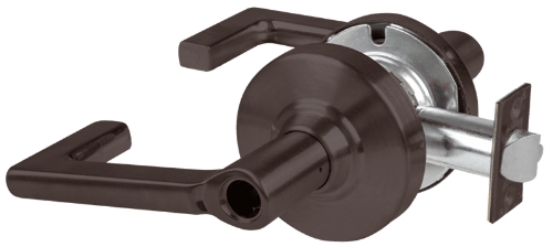 Picture of Schlage ALX50L LON Grade 2 Office Cylindrical Lock with Field Selectable Vandlgard, Longitude Lever, Conventional Less Cylinder