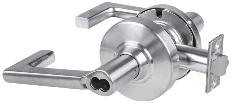 Picture of Schlage ALX70J LON Grade 2 Classroom Cylindrical Lock with Field Selectable Vandlgard, Longitude Lever, FSIC Less Core