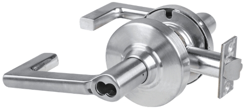 Picture of Schlage ALX80J LON Grade 2 Storeroom Cylindrical Lock with Field Selectable Vandlgard, Longitude Lever, FSIC Less Core