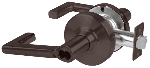 Picture of Schlage ALX80J LON Grade 2 Storeroom Cylindrical Lock with Field Selectable Vandlgard, Longitude Lever, FSIC Less Core