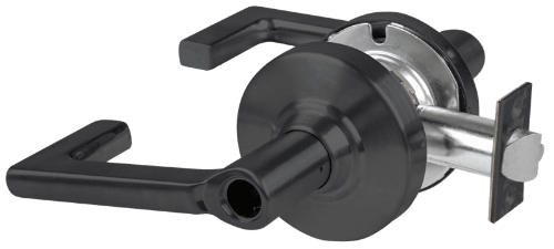 Picture of Schlage ALX80L LON Grade 2 Storeroom Cylindrical Lock with Field Selectable Vandlgard, Longitude Lever, Conventional Less Cylinder