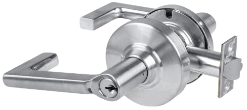 Picture of Schlage ALX80P LON Grade 2 Storeroom Cylindrical Lock with Field Selectable Vandlgard, Longitude Lever, Conventional Cylinder, Keyed 5