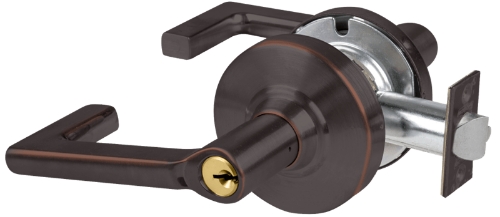 Picture of Schlage ALX80P LON Grade 2 Storeroom Cylindrical Lock with Field Selectable Vandlgard, Longitude Lever, Conventional Cylinder, Keyed 5