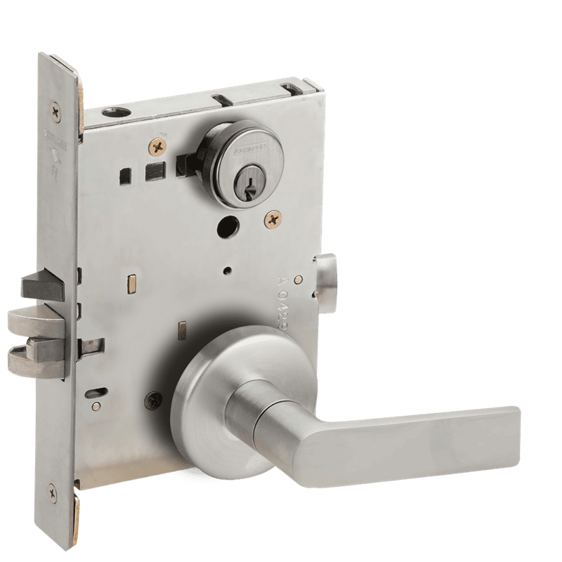 Picture of Schlage L9082 01 Mortise Institution Lock, Field Reversible