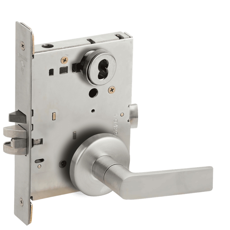 Picture of Schlage L9082 01 Mortise Institution Lock, Field Reversible