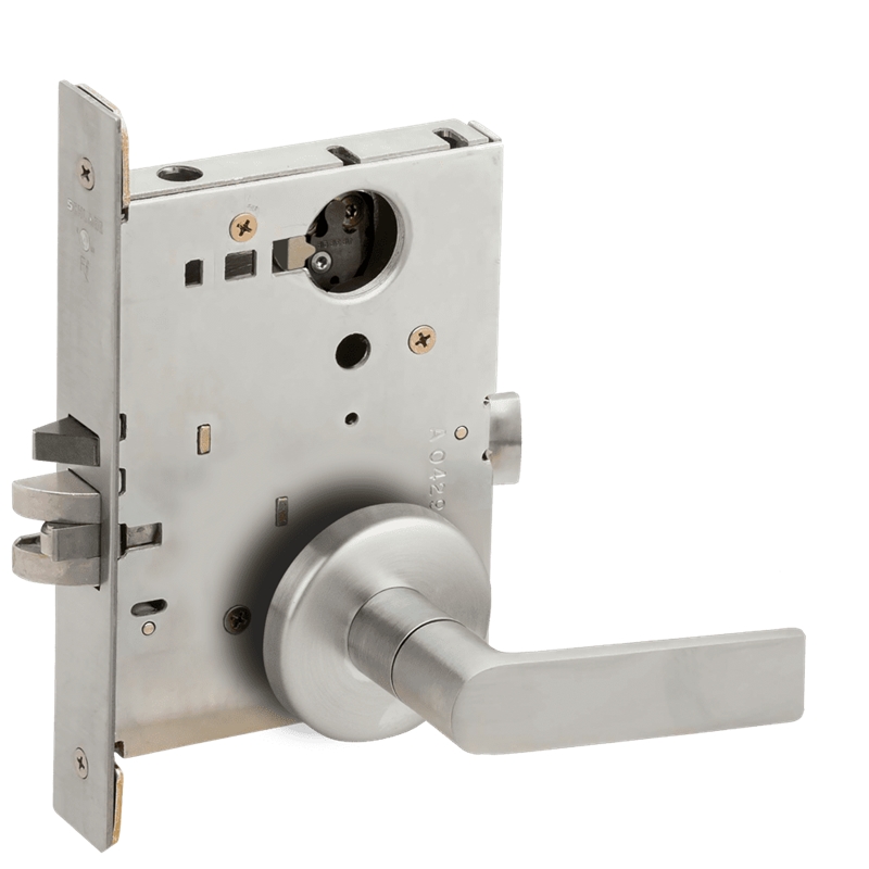 Picture of Schlage L9082 01 Mortise Institution Lock, Field Reversible