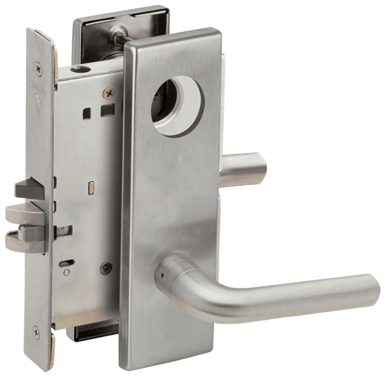 Picture of Schlage L9080 02 Mortise Storeroom Lock, Field Reversible