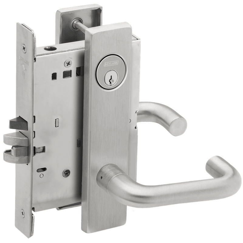 Picture of Schlage L9456 03 Mortise Corridor Lock,  Field Reversible