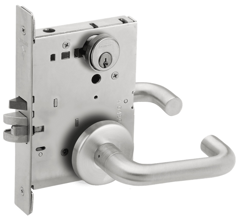 Picture of Schlage L9473 03 Mortise Dormitory/Bedroom Lock,  Field Reversible