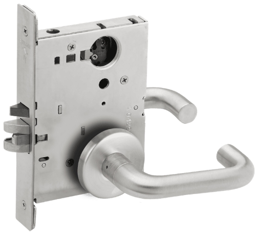 Picture of Schlage L9473 03 Mortise Dormitory/Bedroom Lock,  Field Reversible