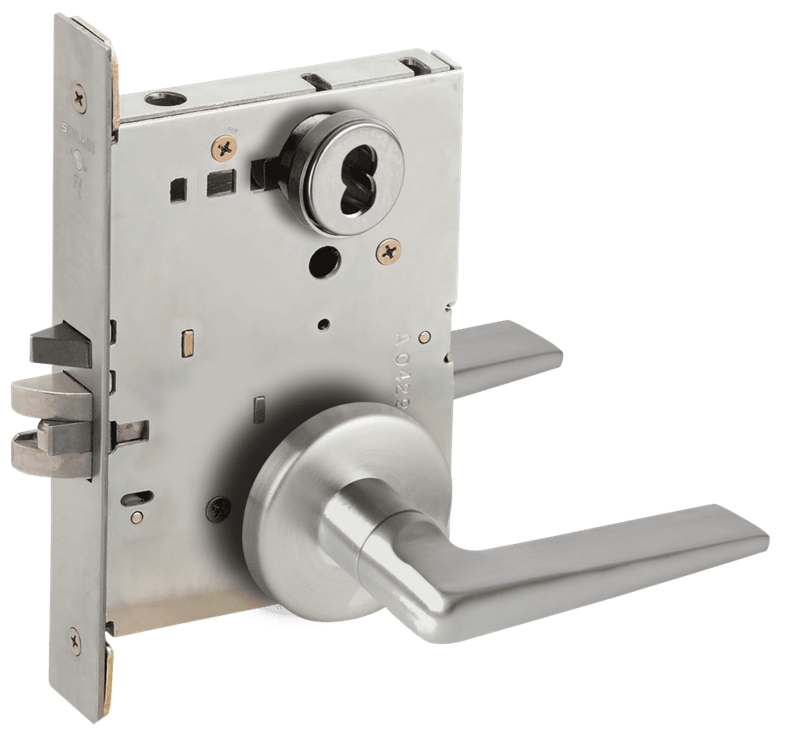 Picture of Schlage L9473 05 Mortise Dormitory/Bedroom Lock, Field Reversible