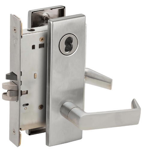 Picture of Schlage L9070 06 Mortise Classroom Lock,  Field Reversible