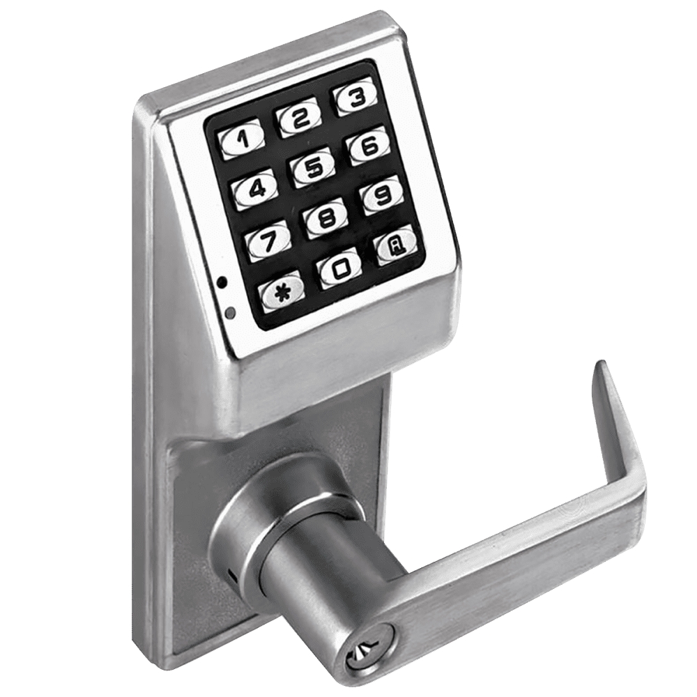 Picture of Alarm Lock Trilogy DL2700WP 26D Electronic Digital Lock - Weatherproof model - Satin Chrome