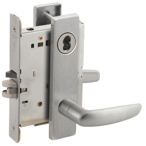 Picture of Schlage L9070 07 Mortise Classroom Lock,  Field Reversible
