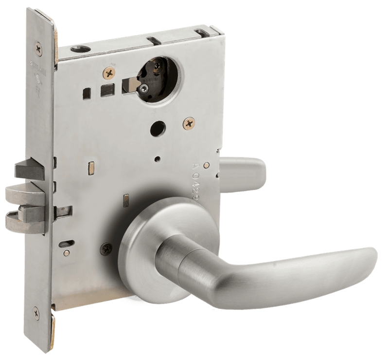 Picture of Schlage L9080 07 Mortise Storeroom Lock,  Field Reversible