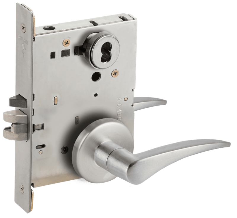 Picture of Schlage L9070 12 Mortise Classroom Lock,  Field Reversible