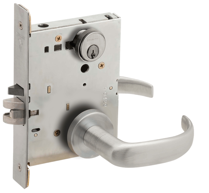Picture of Schlage L9080 17 Mortise Storeroom Lock, Field Reversible